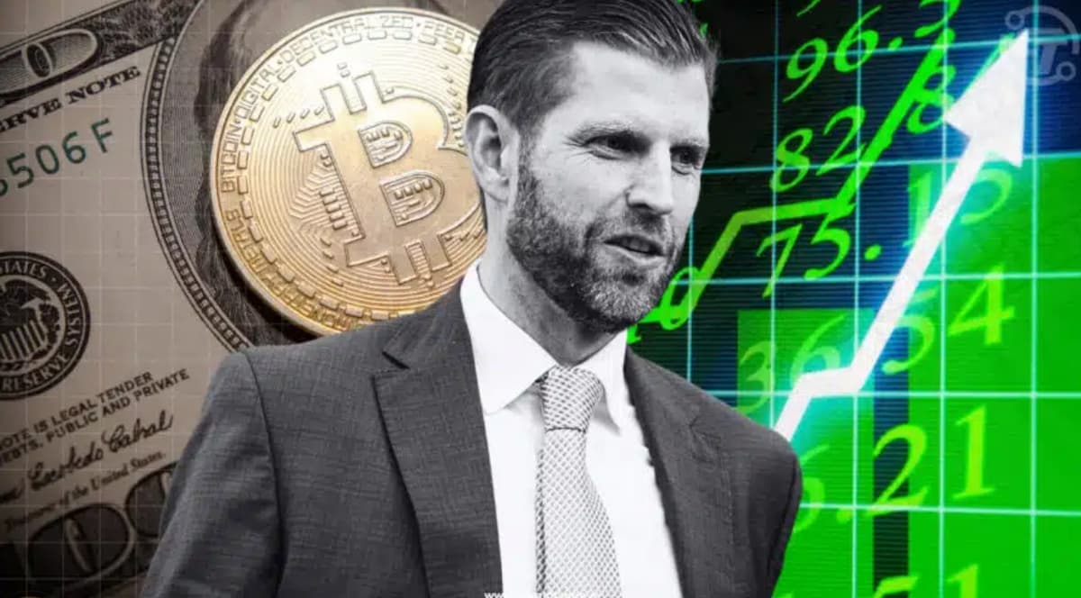 BTC sube de precio tras la promoción de Eric Trump