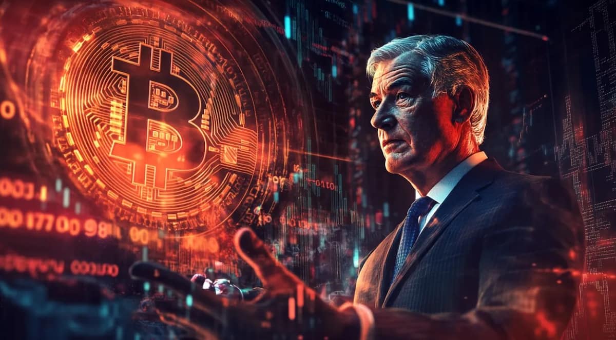 Jerome Powell cambia ligeramente su postura en torno a Bitcoin, aunque sigue pensando que no es un competidor del dólar