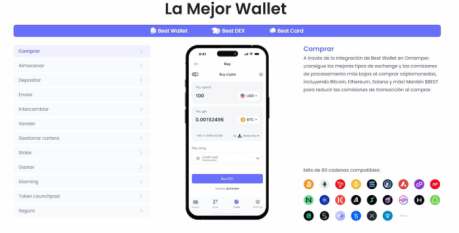 La mejor wallet Web3, best Wallet, tiene múltiples utilidades