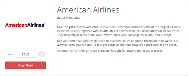 Gyft Now Lets You Buy American Airlines Gift Cards With Bitcoin