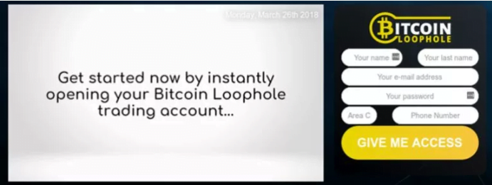bitcoin log in account