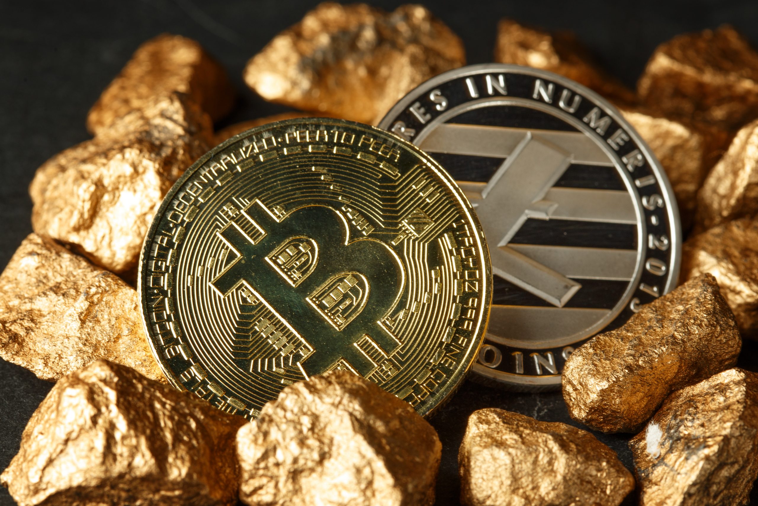 bitcoin litecoin ethereum silver gold