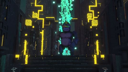CyberKongz, 3D voxel in The Shrine Of Kongz