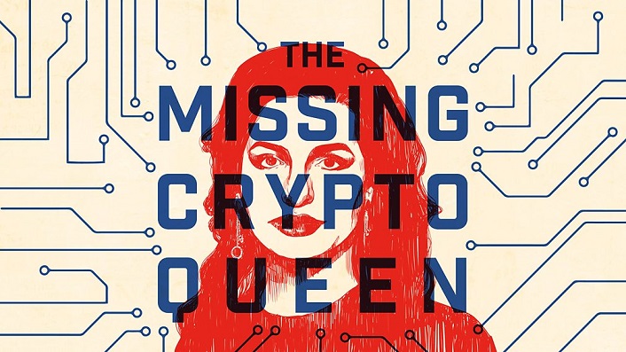 Dr. Ruja, The Missing Cryptoqueen podcast logo