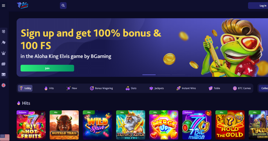 Overview of the best 7Bit Casino, a leading crypto casino that offers popular crypto casino games and bitcoin crash opportunities.