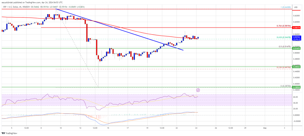 XRP Price Reclaims $0.50 and Indicators Suggest Fresh Surge To $0.70