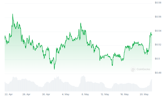 XRP：社会的話題は0.70ドルを指しているが、テクニカルはまず0.50ドルまで下落すると予測