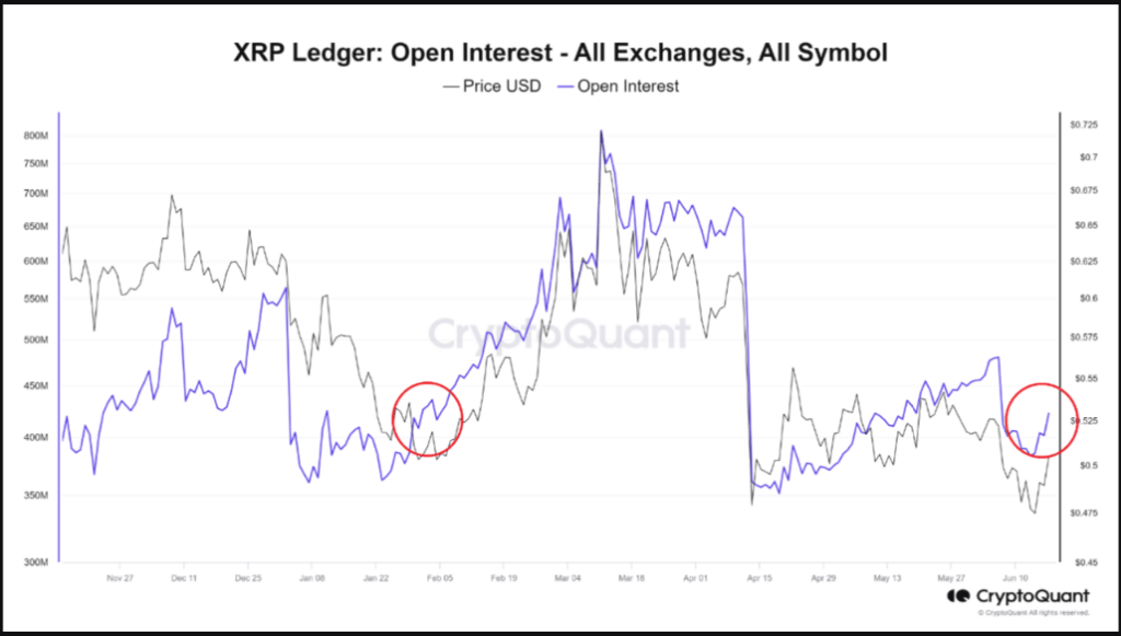 SECのドラマがXRPラリーを加速：建玉が急増