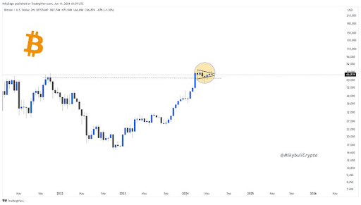 Famous Analyst Dave The Wave Says Bitcoin Still Has Wiggle Room, Sets $300,000 Target