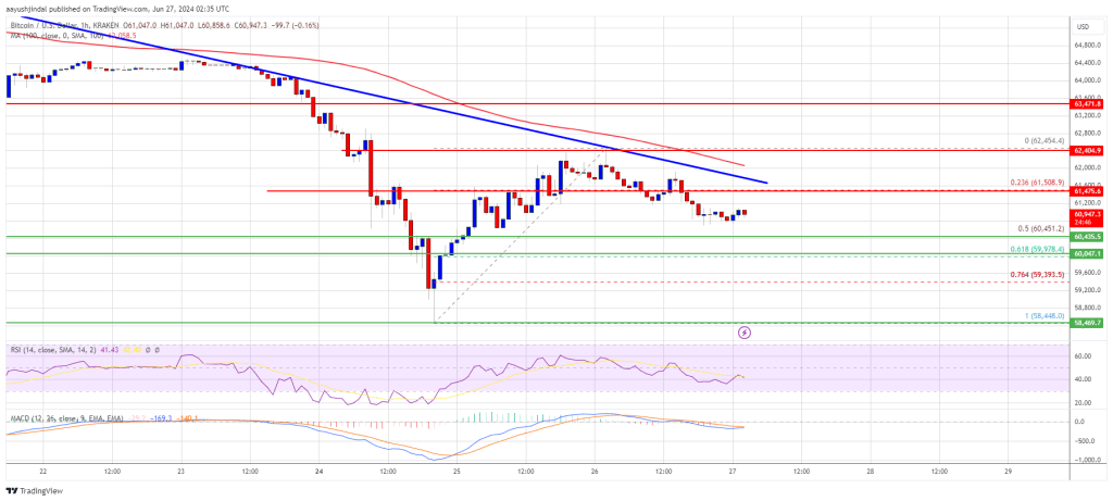 El precio de Bitcoin enfrenta una posible caída: niveles de soporte clave para monitorear