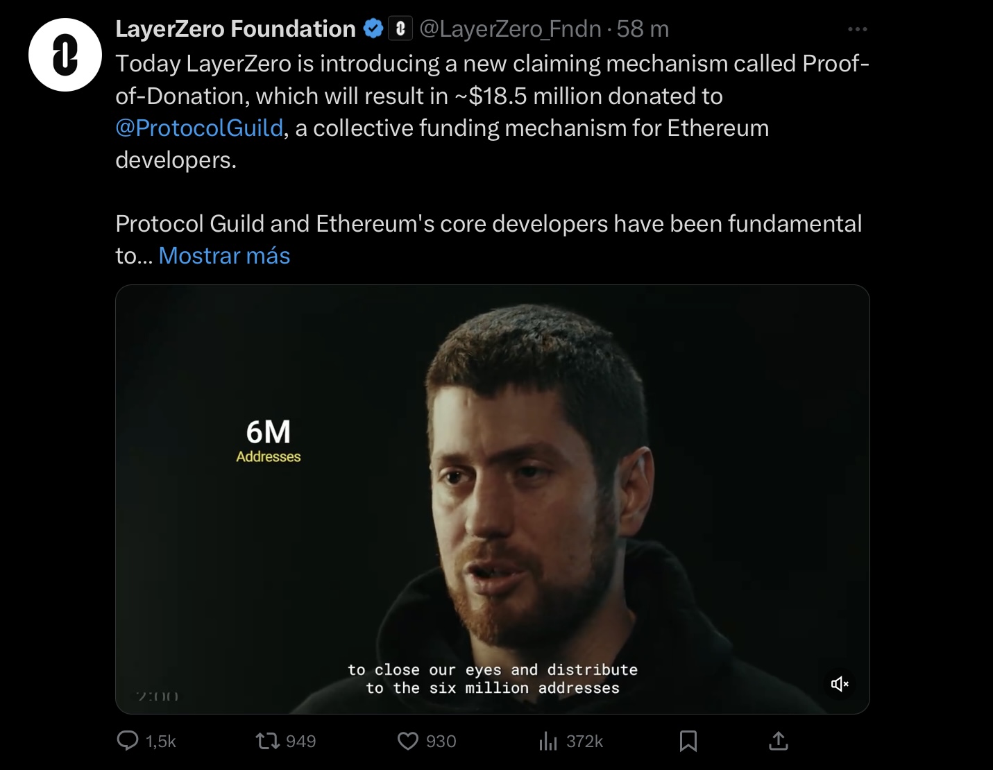 LayerZero’s ZRO Token Airdrop Receives Backlash For ‘Proof-Of-Donation’ Mechanism