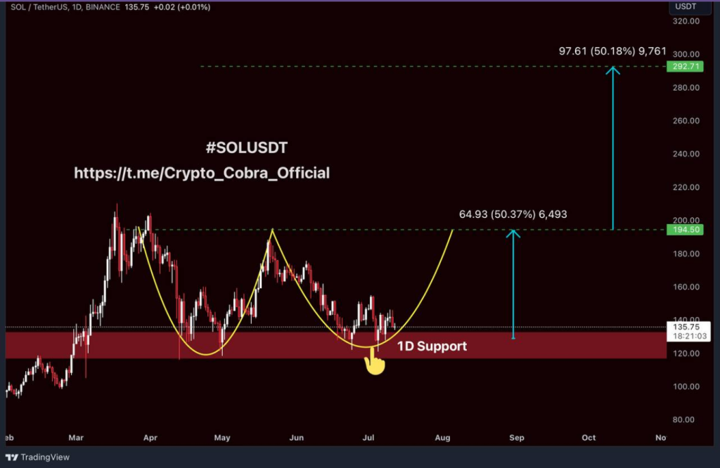 Analysts Unanimous: Solana (SOL) To Soar 100% – Details