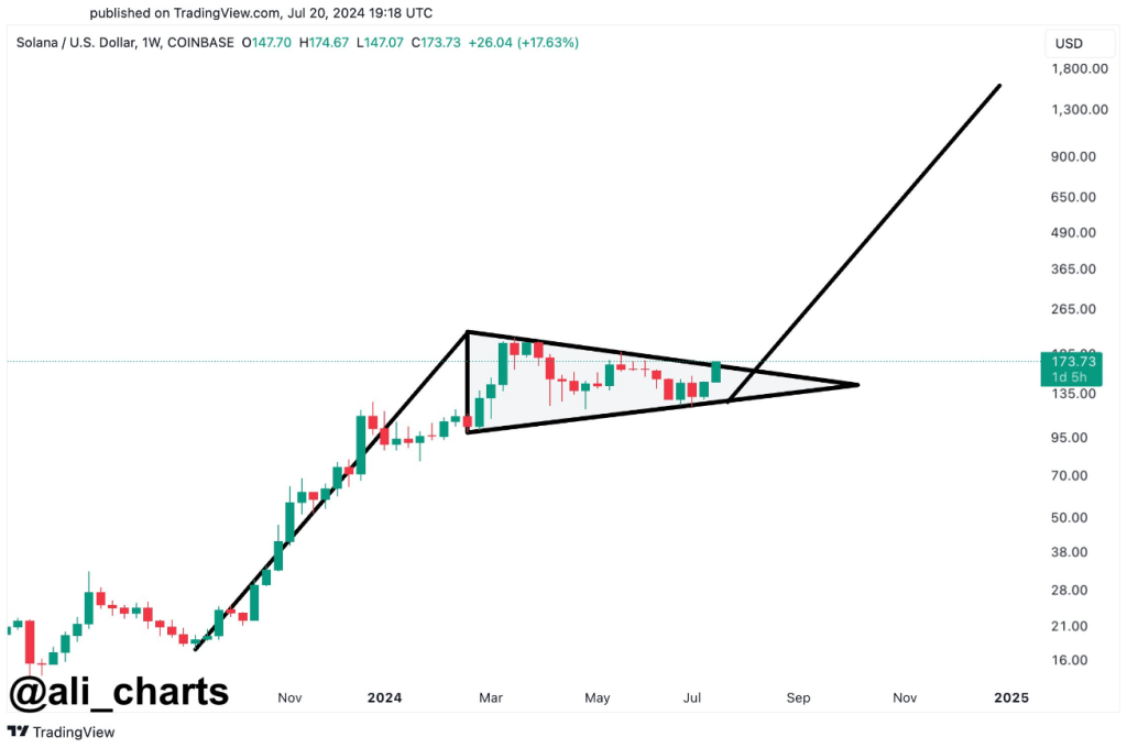 ‘Early Signs Of Breakout’ – Solana To Explode By 900%, According To Analyst