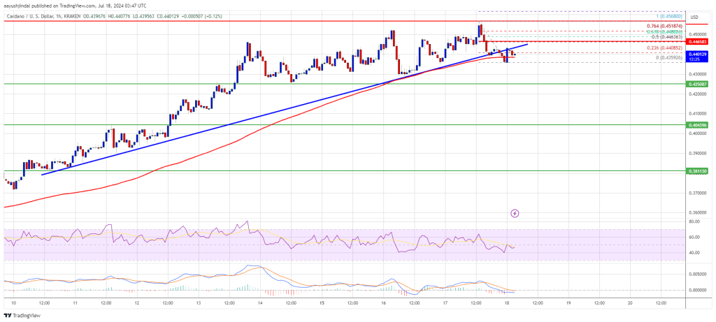 Cardano (ADA) podría recuperar ganancias, pero la tendencia alcista persiste