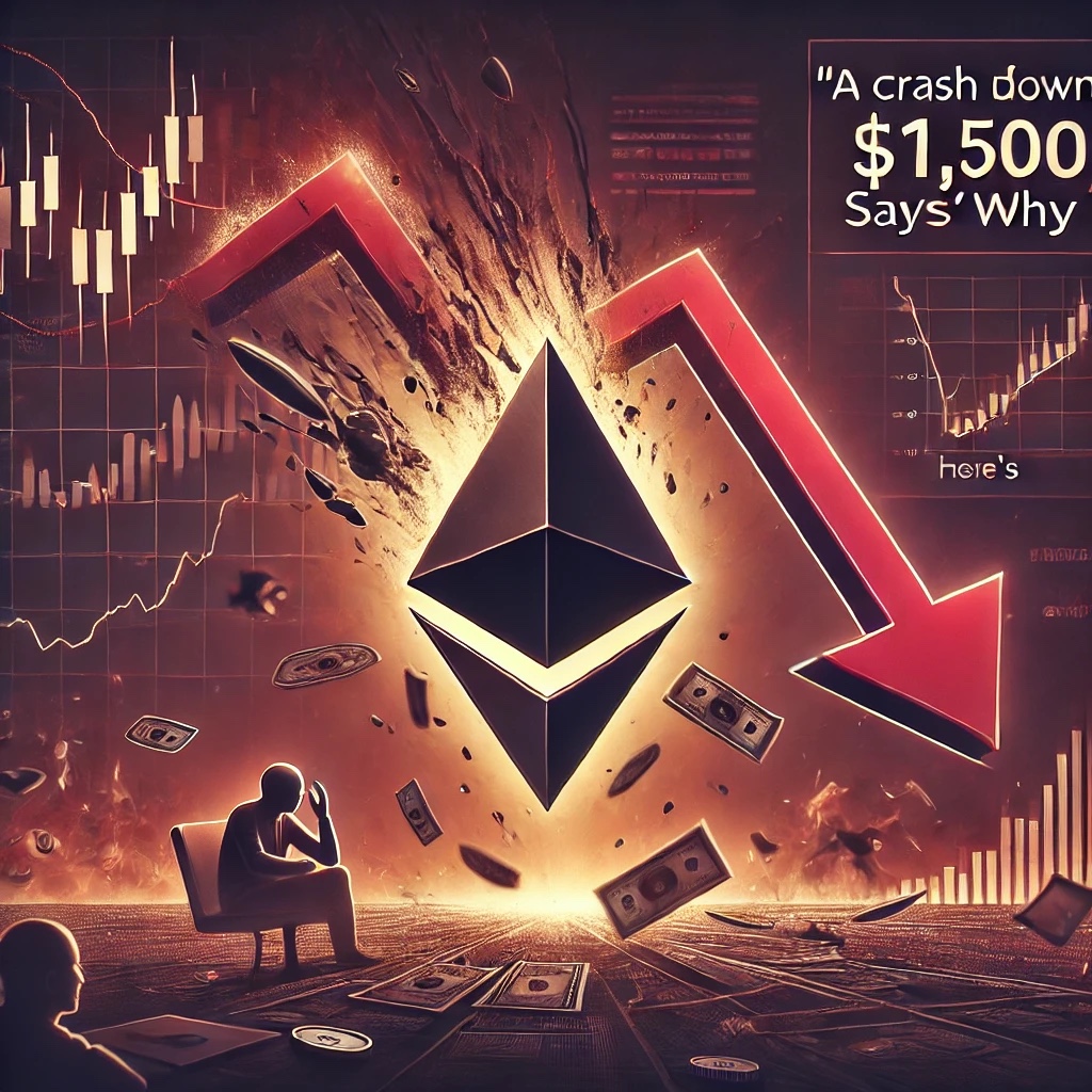 Doomsday for Ethereum? ‘A Crash Down To $1,500 Is Coming,’ Says Skeptic, Here’s Why
