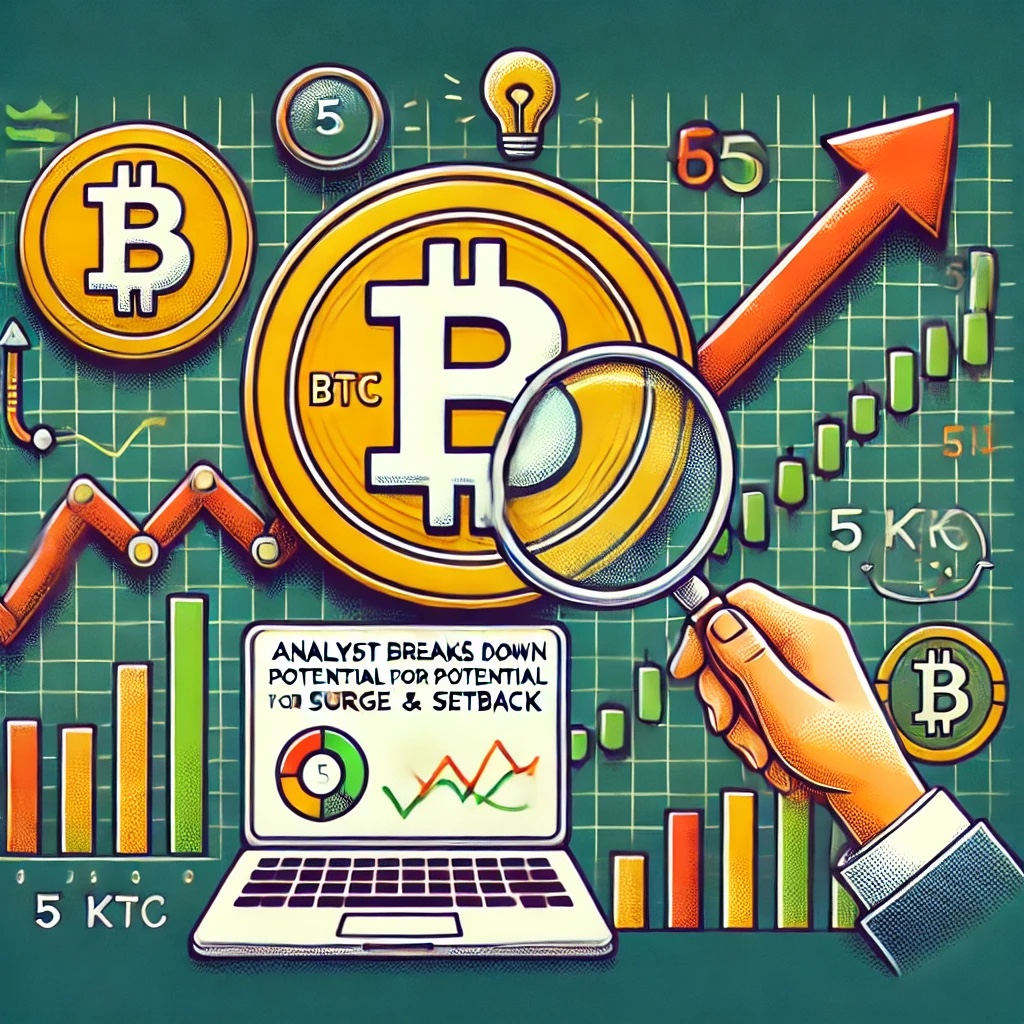 Analyst Breaks Down Bitcoin’s Potential for Surge and Setback, Reveals 5 Key Trends