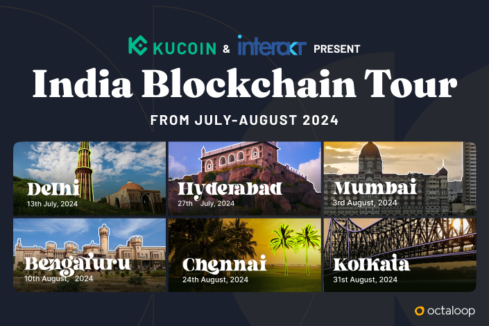 KuCoin Takes Center Stage at Octaloop’s Third Edition of India Blockchain Tour
