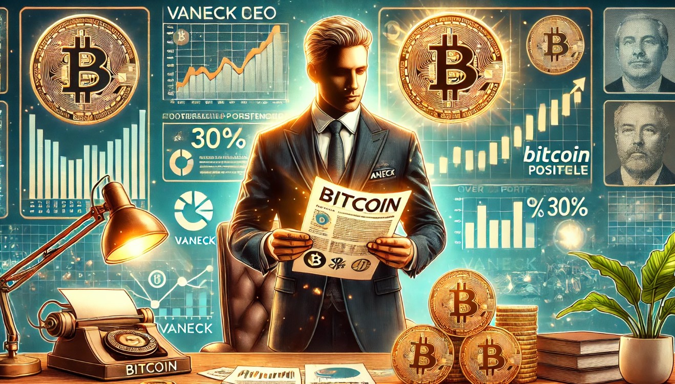 VanEck CEO Owns ‘Way Over 30%’ In Bitcoin, Asset Manager Sees .9M Price By 2050