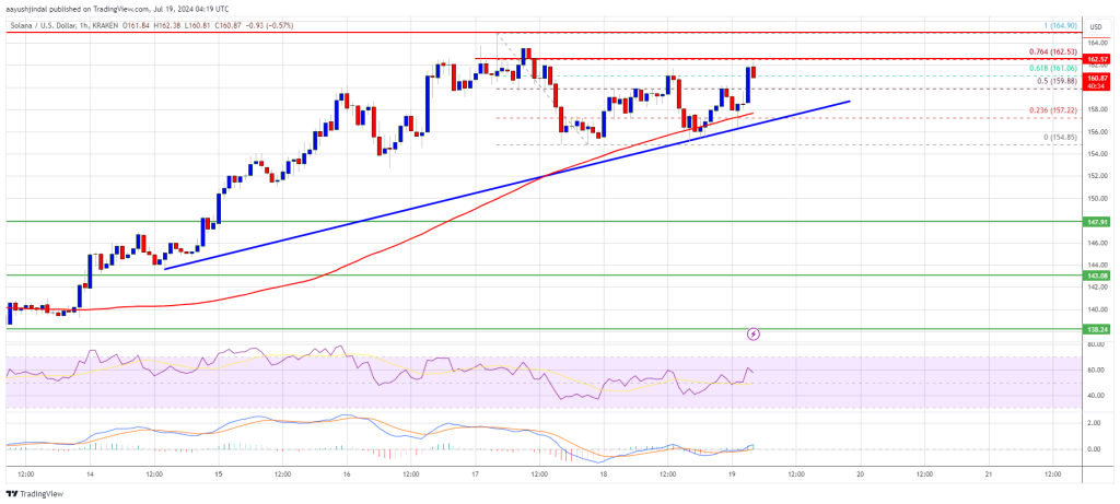 Solana Price (SOL) Targets Upside Breakout: Will It Reach New Monthly Highs?