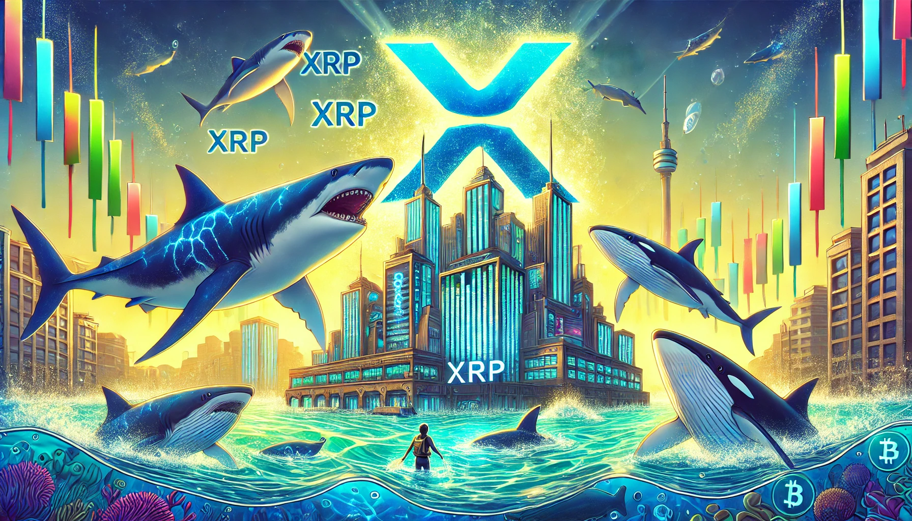 XRP Bullish Signal: Shark & Whale Population Sharply Growing