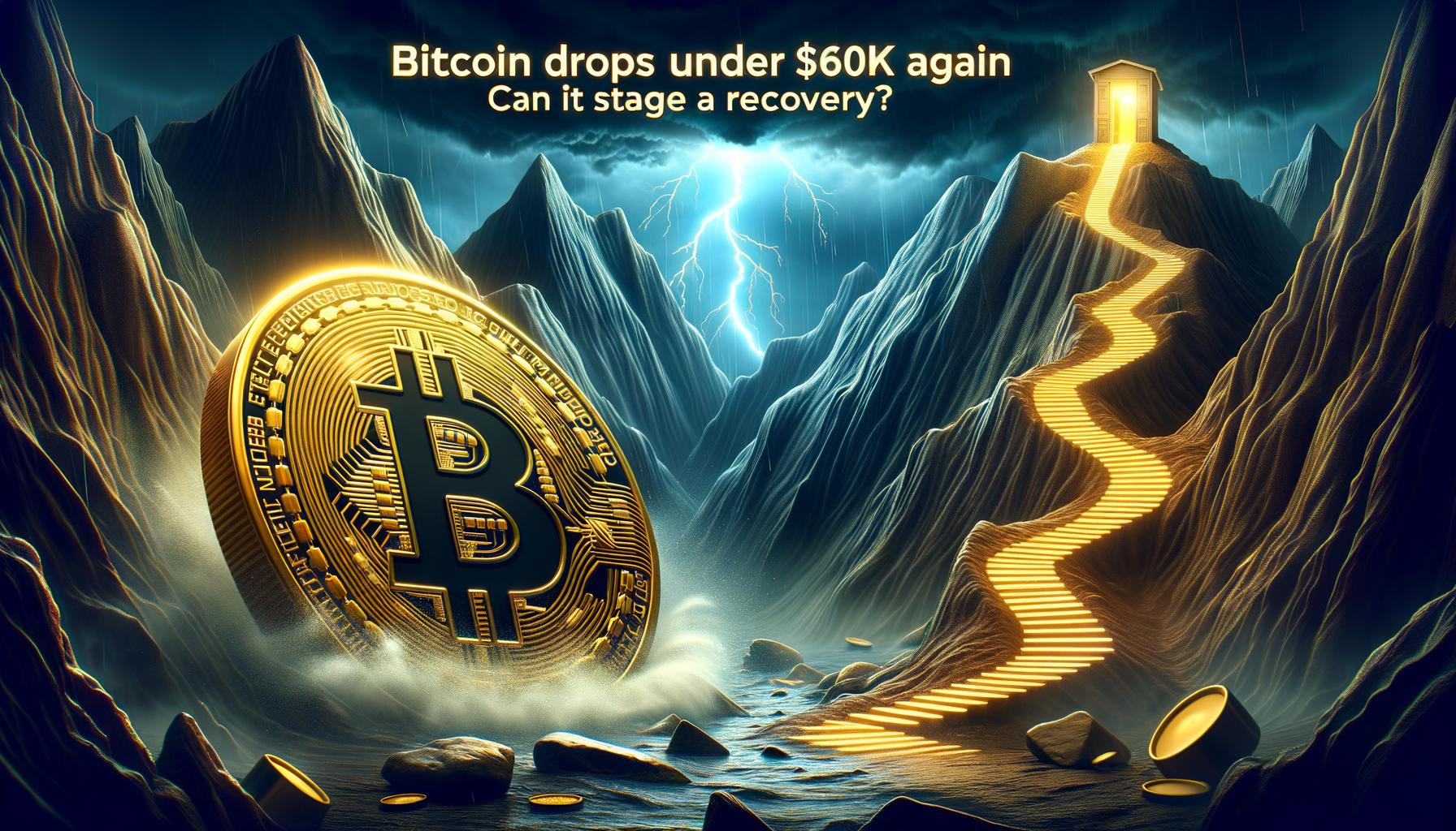 Bitcoin Price Drops Under $60K Again: Can It Stage a Recovery?