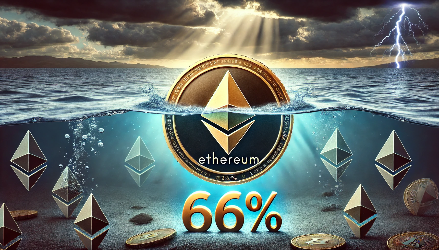 Only 66% Of Ethereum Holders In Profit Despite 21% Price Jump