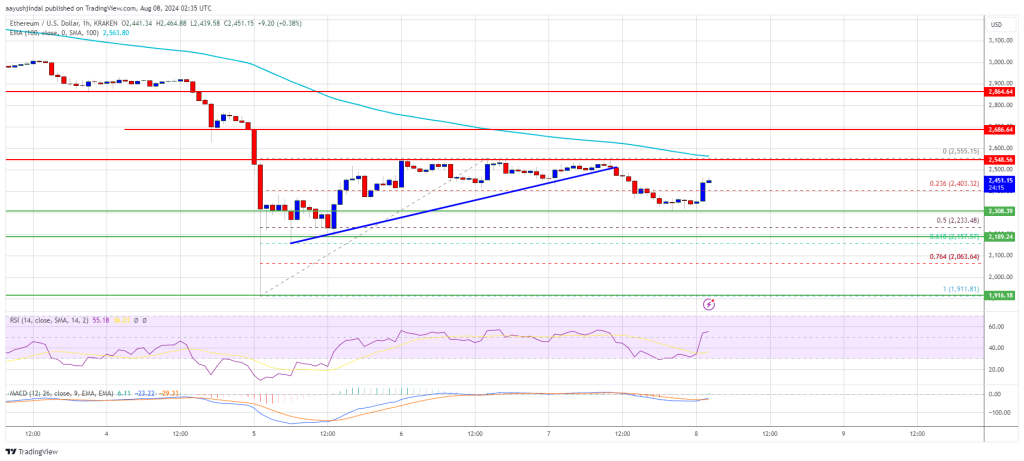 O preço do Ethereum mostra fraqueza: ele pode superar as lutas?