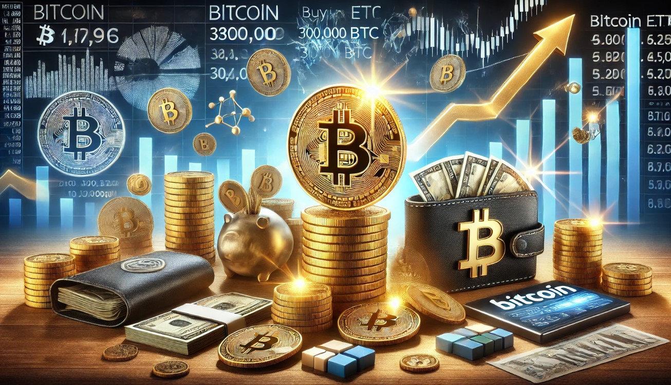 Bitcoin ETFs On A Buying Spree, Scoop Up Nearly 300,000 BTC Since January