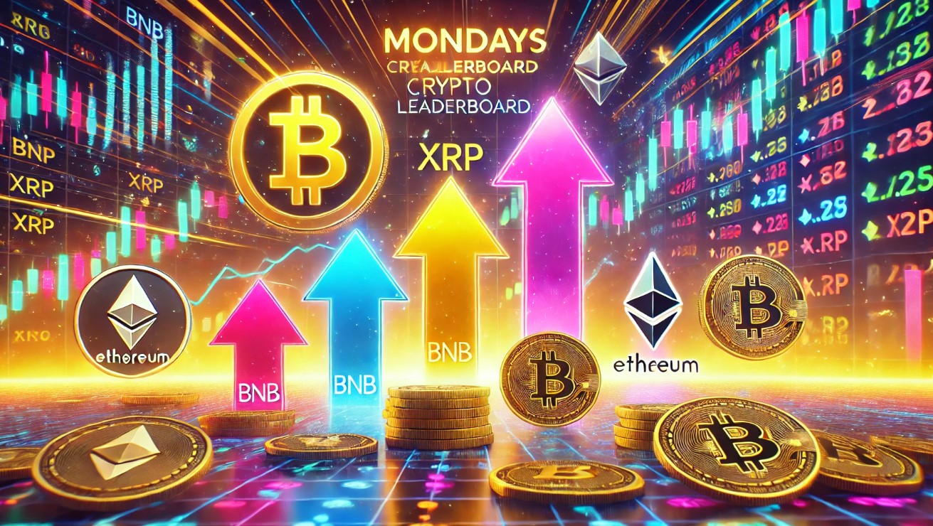 Monday’s Crypto Leaderboard: BNB And XRP Surge Past Market Leaders