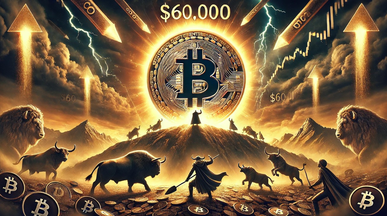 Battleground At $60,000: Bitcoin Faces Pivotal Test As Bulls Aim To Reclaim Key Support