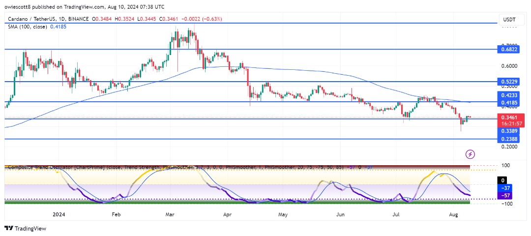 Cardano Eyes $0.3389: Can Bulls Sustain ADA Above This Critical Level?