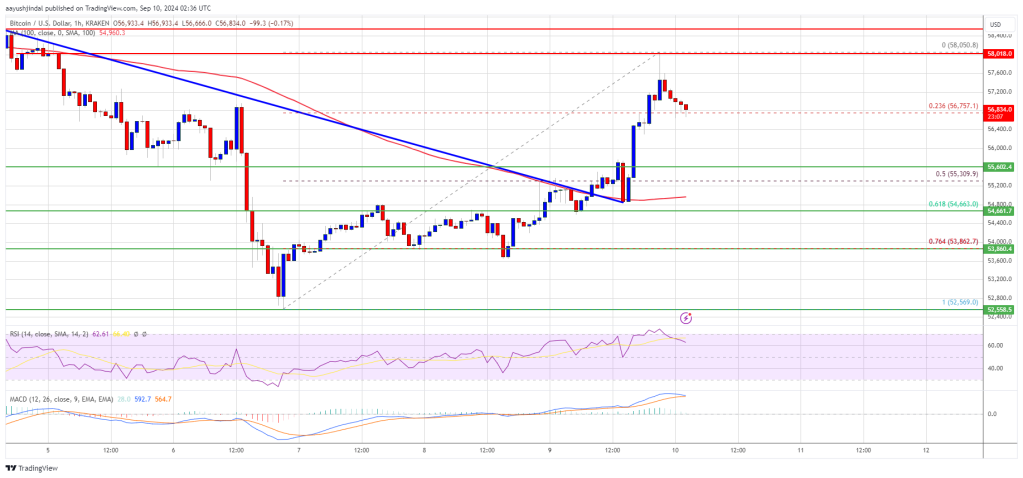 El precio de Bitcoin podría ampliar las ganancias: ¿mantendrán los alcistas el control?