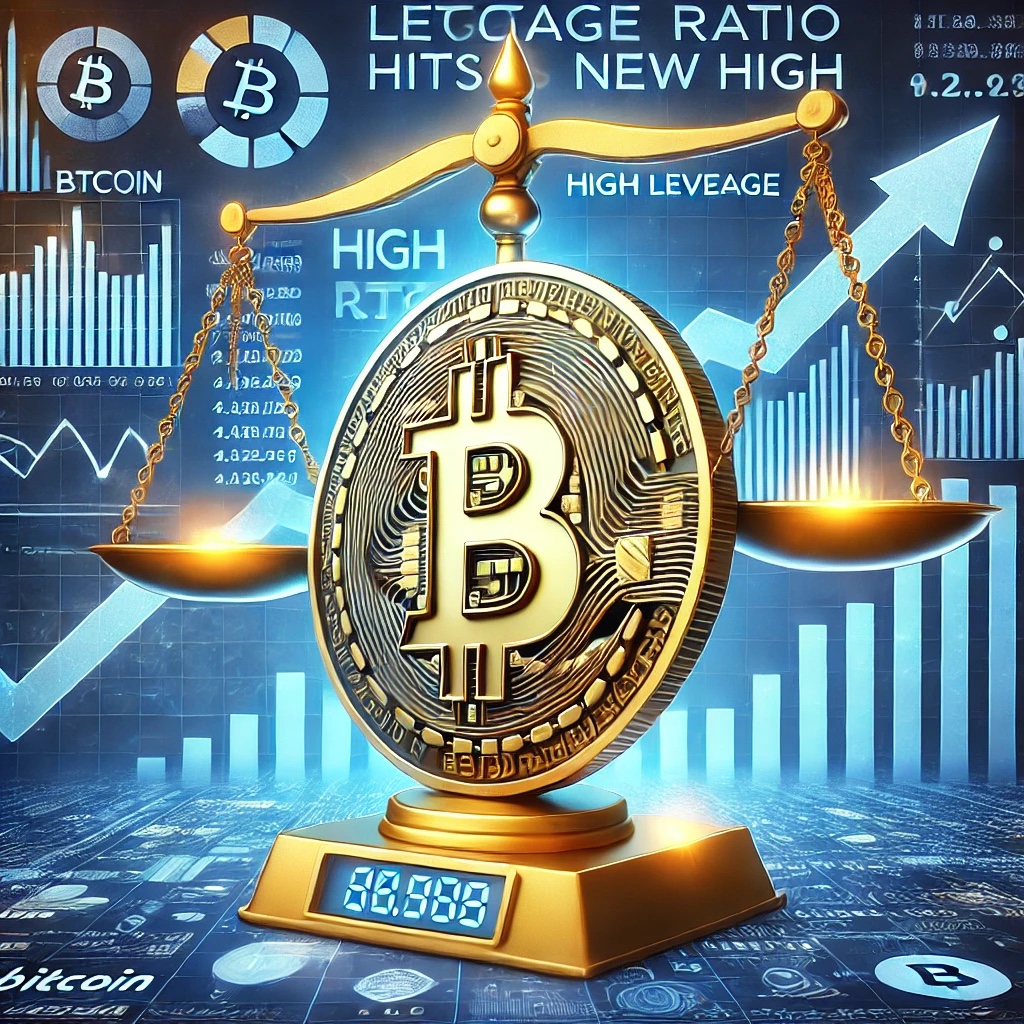 Bitcoin’s Leverage Ratio Hits New High: What Does This Mean BTC?