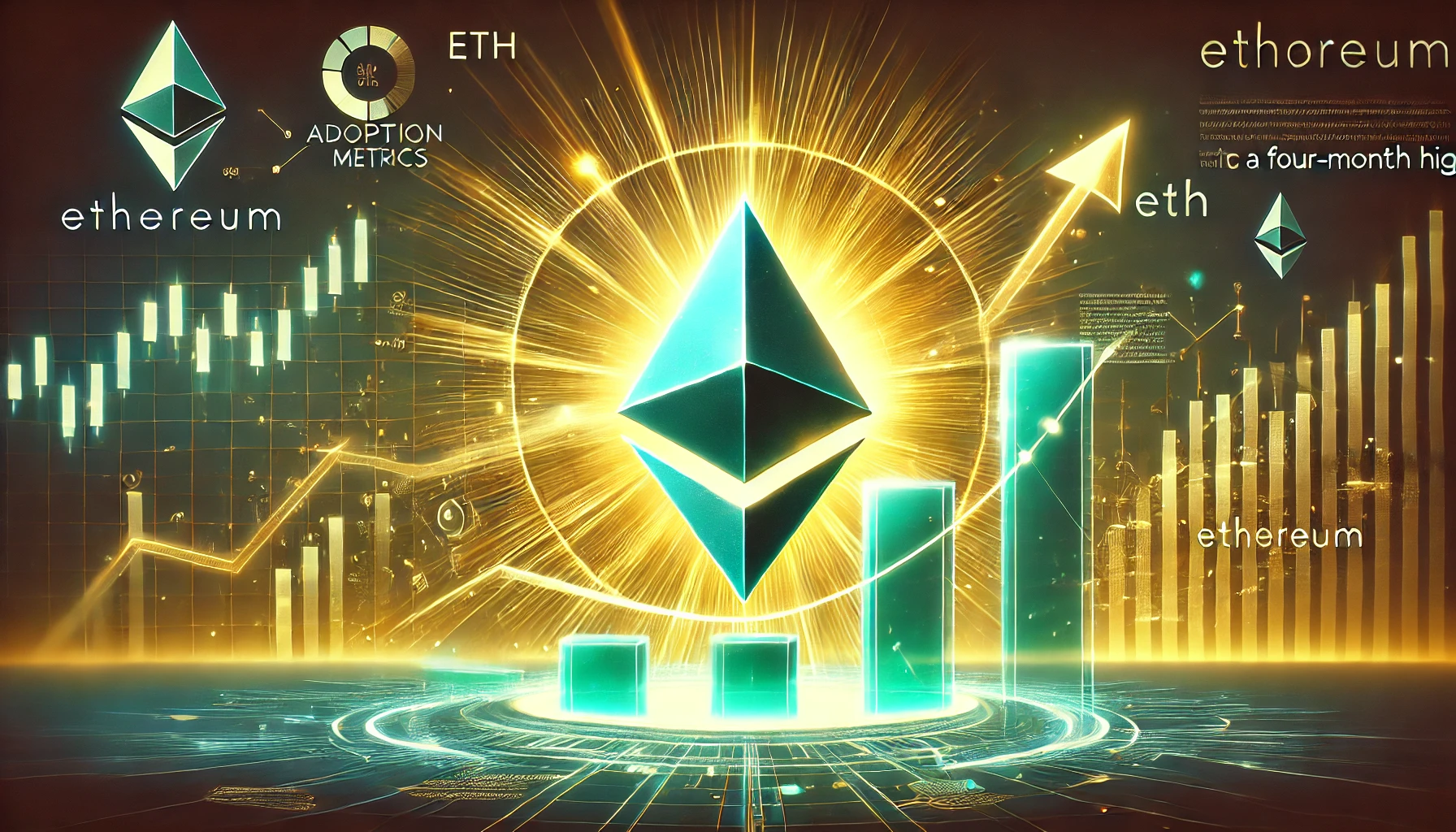 Ethereum Bullish Signal: Adoption Hits Four-Month High Rate