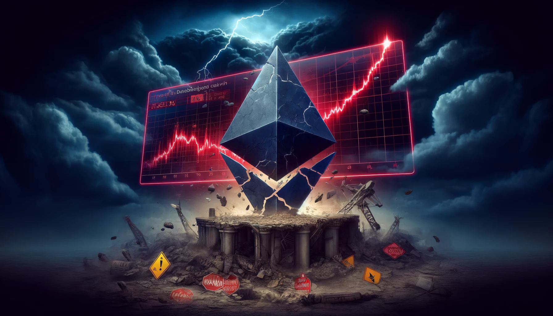 Ethereum In Danger: Analyst Explains What Could Trigger Crash To ,800