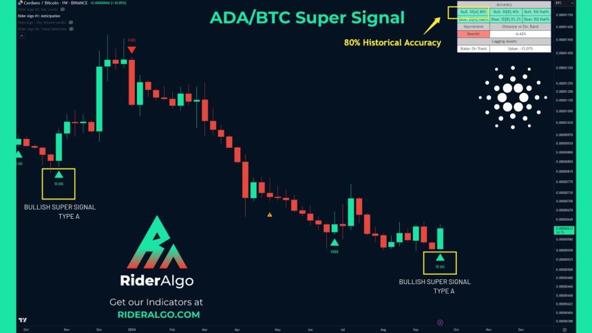 アナリストは、カルダノ（ADA）に対する「スーパーシグナル」に警鐘を鳴らす：ビットコインを上回る可能性はあるのか？