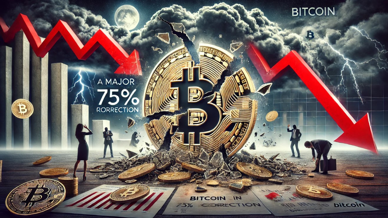 Critical Bitcoin Indicator: Analyst Foresees Major 75% Correction Ahead