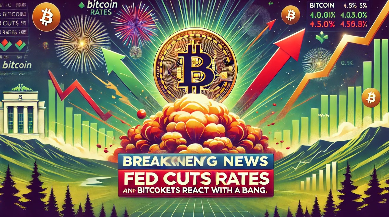 BREAKING: Fed Cuts RatesBitcoin And Markets React With A Bang