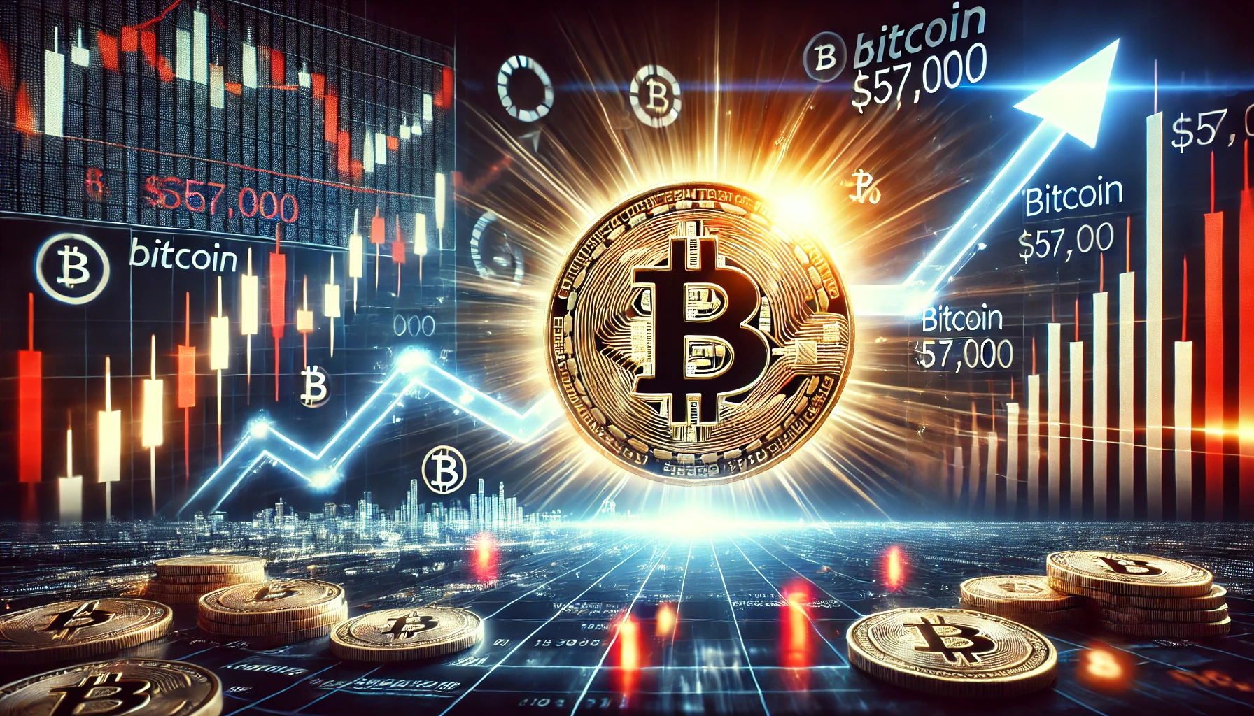 Bitcoin Surges Above $57,000, But Investors Still Shorting: Fuel For More Rise?