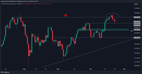 Bitcoin Price Retests Bullish Channel At $65,000, Analyst Reveals What’s Next