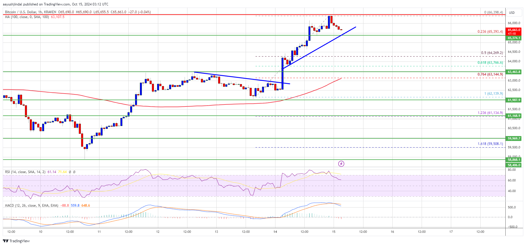 El precio de Bitcoin alcanza una resistencia crítica: ¿puede seguir adelante el repunte?