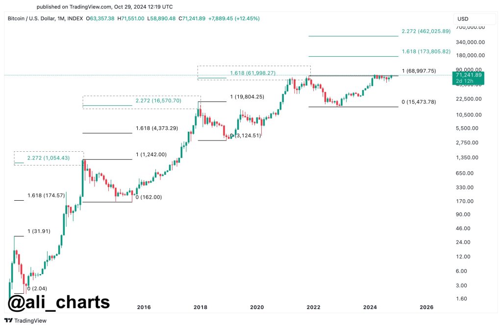 Bitcoin Growth: Is BTC Making ready For One other 6X To 2,000?