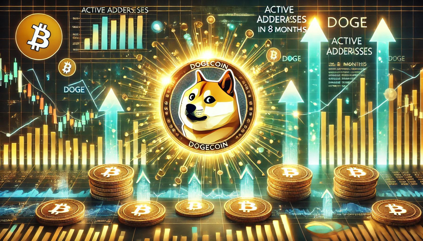 Active Dogecoin Addresses Reach Highest Level In 8 Months  Is DOGE About To Rally?