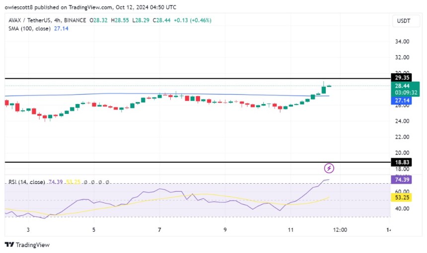 Avalanche Rebounds: Eyes $29.35 Breakout And Further Gains