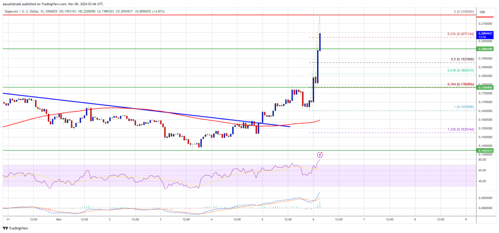 Dogecoin price