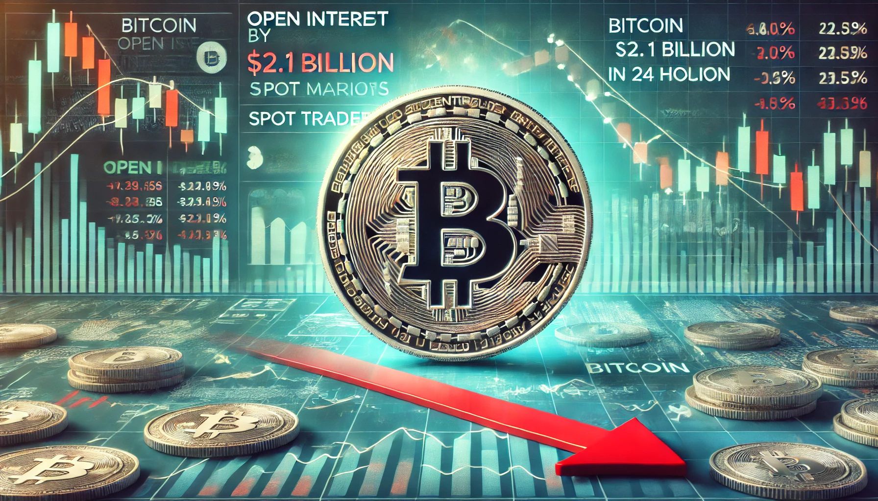 Bitcoin Open Interest Reduced By $2.1 Billion In 24 Hours – Time For Spot To Push The Price?