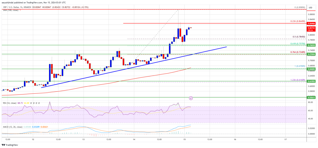 XRP Price Rockets Upward: Bulls Poised for More Gains