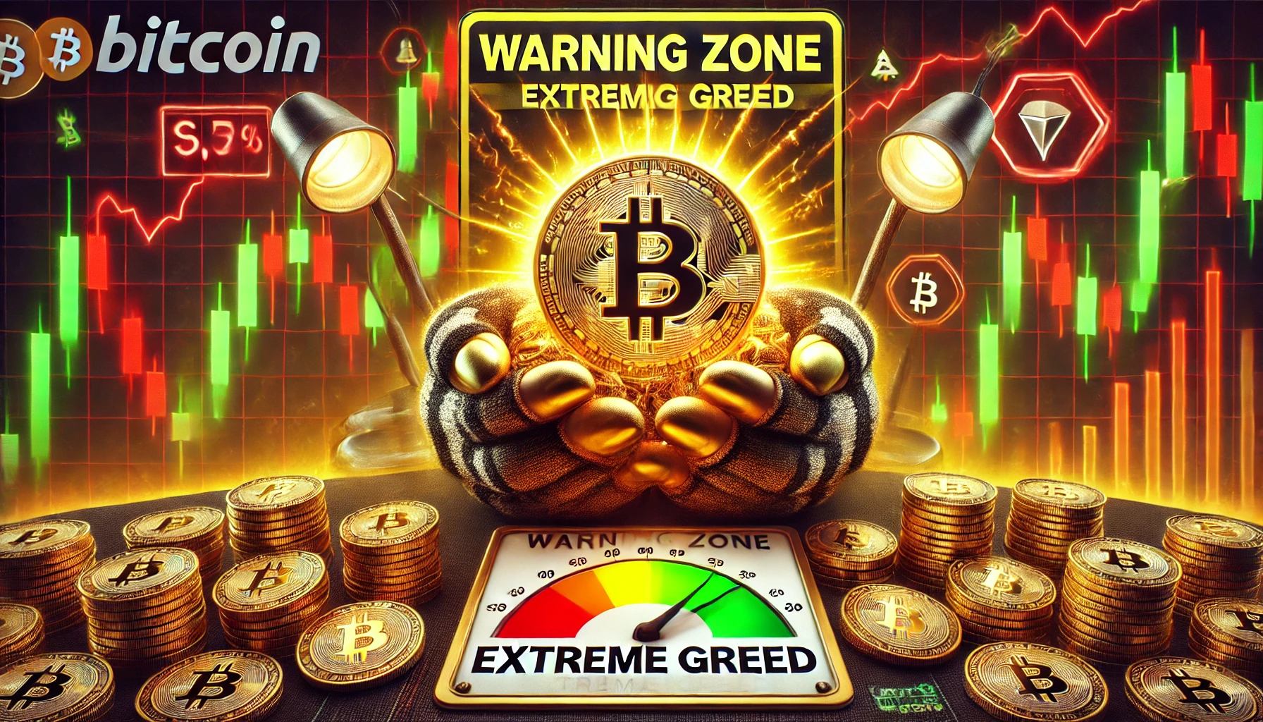 Bitcoin Sentiment Enters Danger Zone: Investors Now Extremely Greedy