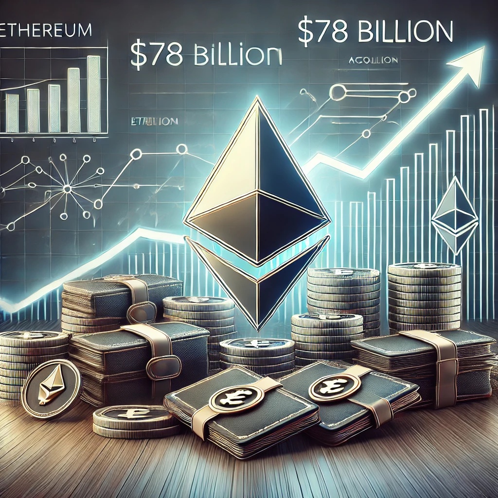 Ethereum Accumulation Addresses Hit $78B: What’s Next for ETH Price Action?