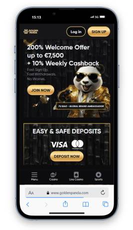 Golden Panda Casino Not on BetStop